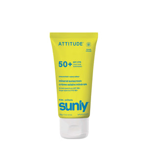 【健康生活精選】ATTITUDE Kids 礦物 Sunscreen｜SPF 50 | 海外代購-母嬰護理-FIT MART 香港智能健康及運動生活用品專門店：筋膜槍、瑜伽輔助工具、智能健身設備