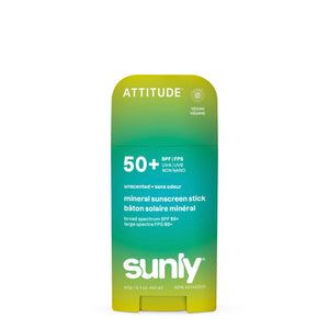 【健康生活精選】ATTITUDE 礦物 Sunscreen Stick｜SPF 50 | 海外代購-防曬及曬後護理-FIT MART 香港智能健康及運動生活用品專門店：筋膜槍、瑜伽輔助工具、智能健身設備