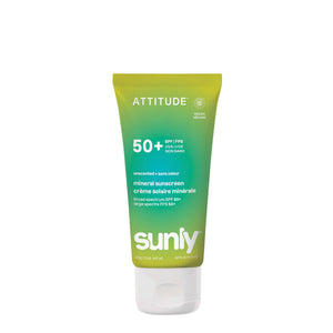 【健康生活精選】ATTITUDE 礦物 Sunscreen｜SPF 50 | 海外代購-防曬及曬後護理-FIT MART 香港智能健康及運動生活用品專門店：筋膜槍、瑜伽輔助工具、智能健身設備
