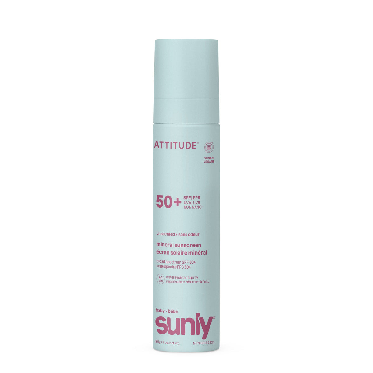 【健康生活精選】ATTITUDE Baby Lightweight 礦物 Lotion｜SPF 50 | 海外代購-母嬰護理-FIT MART 香港智能健康及運動生活用品專門店：筋膜槍、瑜伽輔助工具、智能健身設備