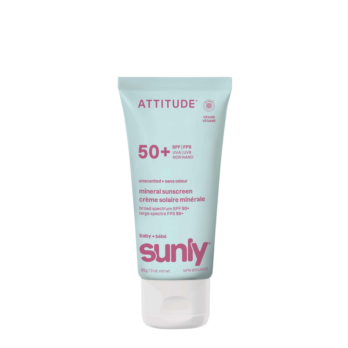 【健康生活精選】ATTITUDE Baby 礦物 Sunscreen｜SPF 50 | 海外代購-母嬰護理-FIT MART 香港智能健康及運動生活用品專門店：筋膜槍、瑜伽輔助工具、智能健身設備