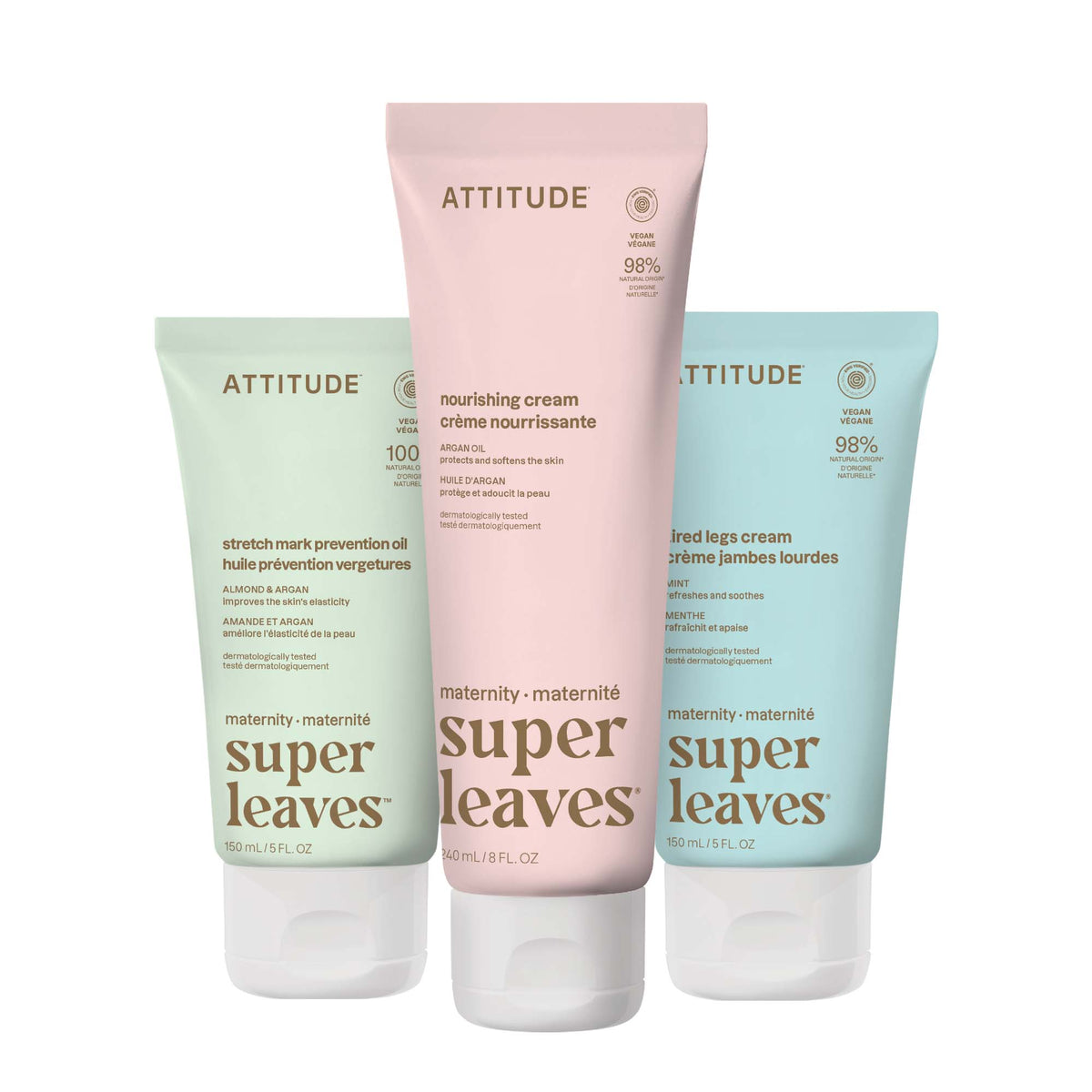 【健康生活精選】ATTITUDE 身體乳霜 Trio｜Pregnancy | 海外代購-母嬰護理-FIT MART 香港智能健康及運動生活用品專門店：筋膜槍、瑜伽輔助工具、智能健身設備