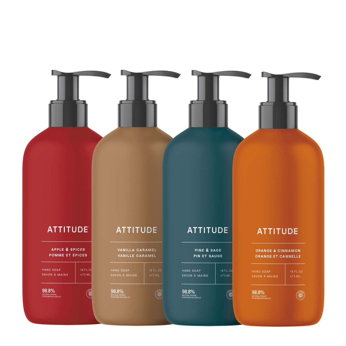 【健康生活精選】ATTITUDE Liquid 洗手液 Kit｜4 seasons | 海外代購-洗手及潔膚用品-FIT MART 香港智能健康及運動生活用品專門店：筋膜槍、瑜伽輔助工具、智能健身設備