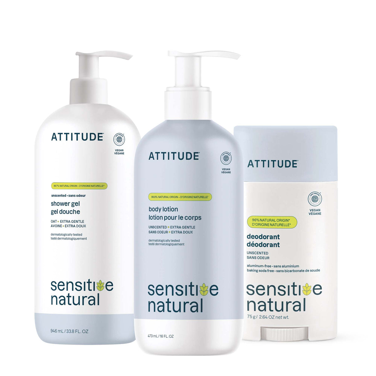 【健康生活精選】ATTITUDE Sensitive Essentials Trio｜身體護理 | 海外代購-身體護理-FIT MART 香港智能健康及運動生活用品專門店：筋膜槍、瑜伽輔助工具、智能健身設備