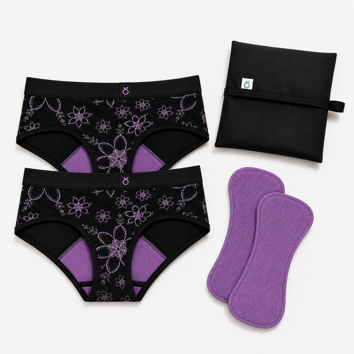Öko Créations Kit Öko｜Flow | Taille Basse | Découverte 可重用生活用品｜日常生活及個人護理 | 海外代購-可重用個人及生活用品-FIT MART 香港智能健康及運動生活用品專門店：筋膜槍、瑜伽輔助工具、智能健身設備