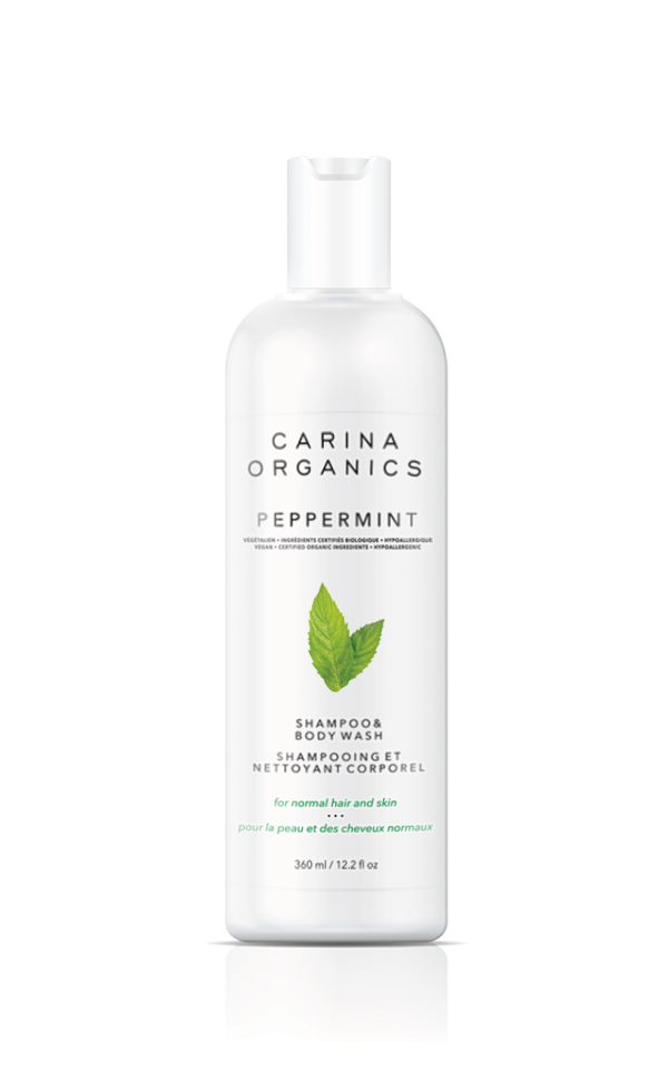 【日常健康生活】Carina Organics 薄荷 洗頭沐浴露 | 海外代購-洗頭及沐浴護理-FIT MART 香港智能健康及運動生活用品專門店：筋膜槍、瑜伽輔助工具、智能健身設備