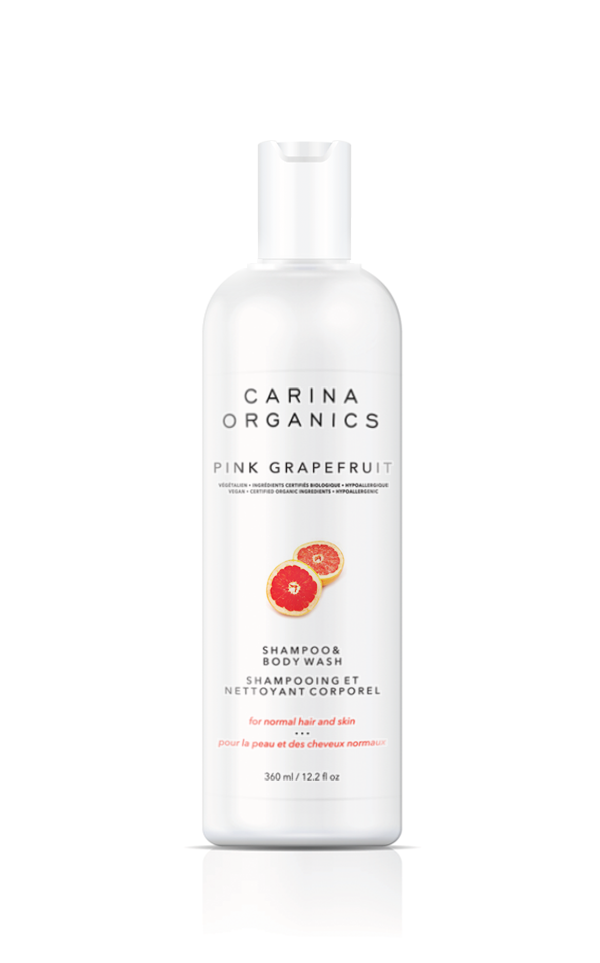 【日常健康生活】Carina Organics 粉紅西柚 洗頭沐浴露 | 海外代購-洗頭及沐浴護理-FIT MART 香港智能健康及運動生活用品專門店：筋膜槍、瑜伽輔助工具、智能健身設備