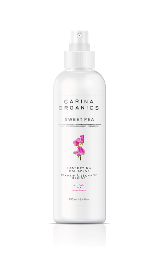 【日常健康生活】Carina Organics 香豌豆 快乾 定型噴霧 | 海外代購-頭髮造型-FIT MART 香港智能健康及運動生活用品專門店：筋膜槍、瑜伽輔助工具、智能健身設備
