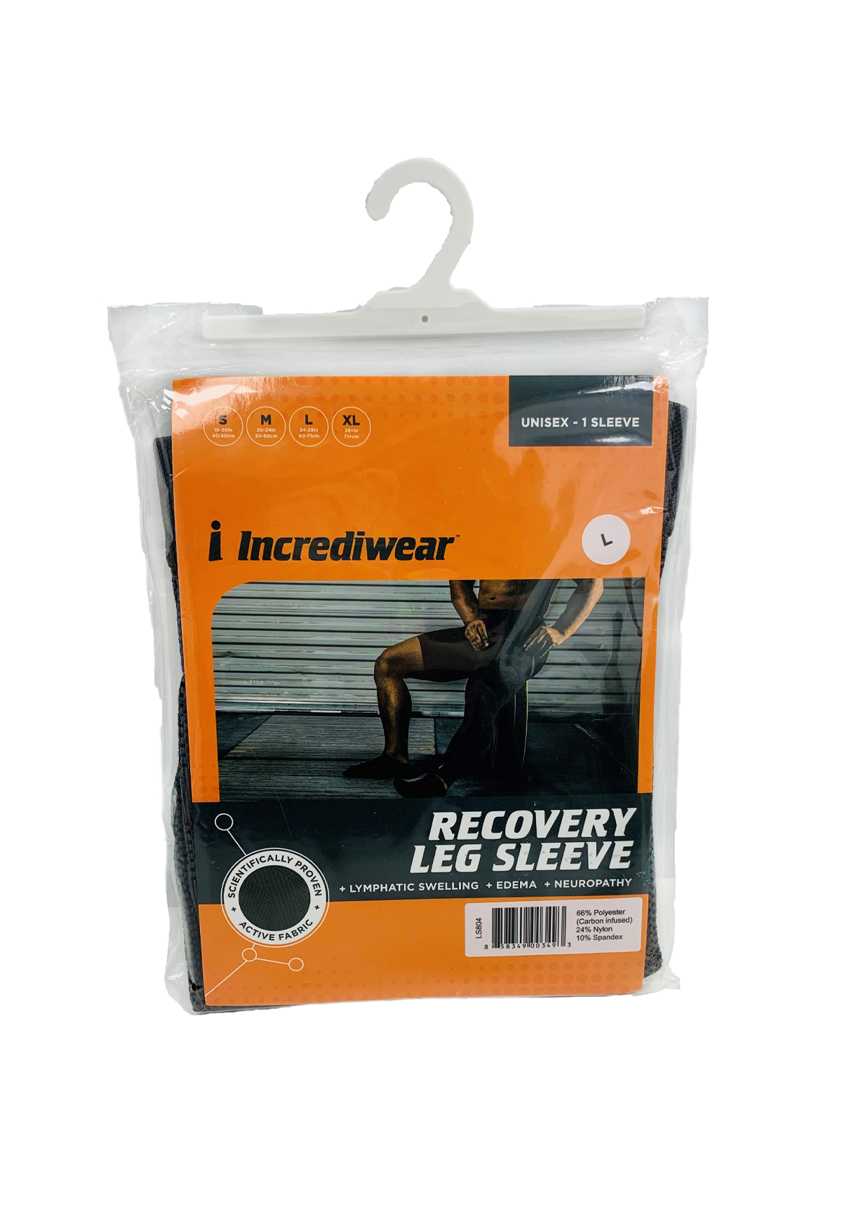 【運動及日常支撐】Incrediwear 炭灰色腿部護套 | 海外代購-保健護具-FIT MART 香港智能健康及運動生活用品專門店：筋膜槍、瑜伽輔助工具、智能健身設備