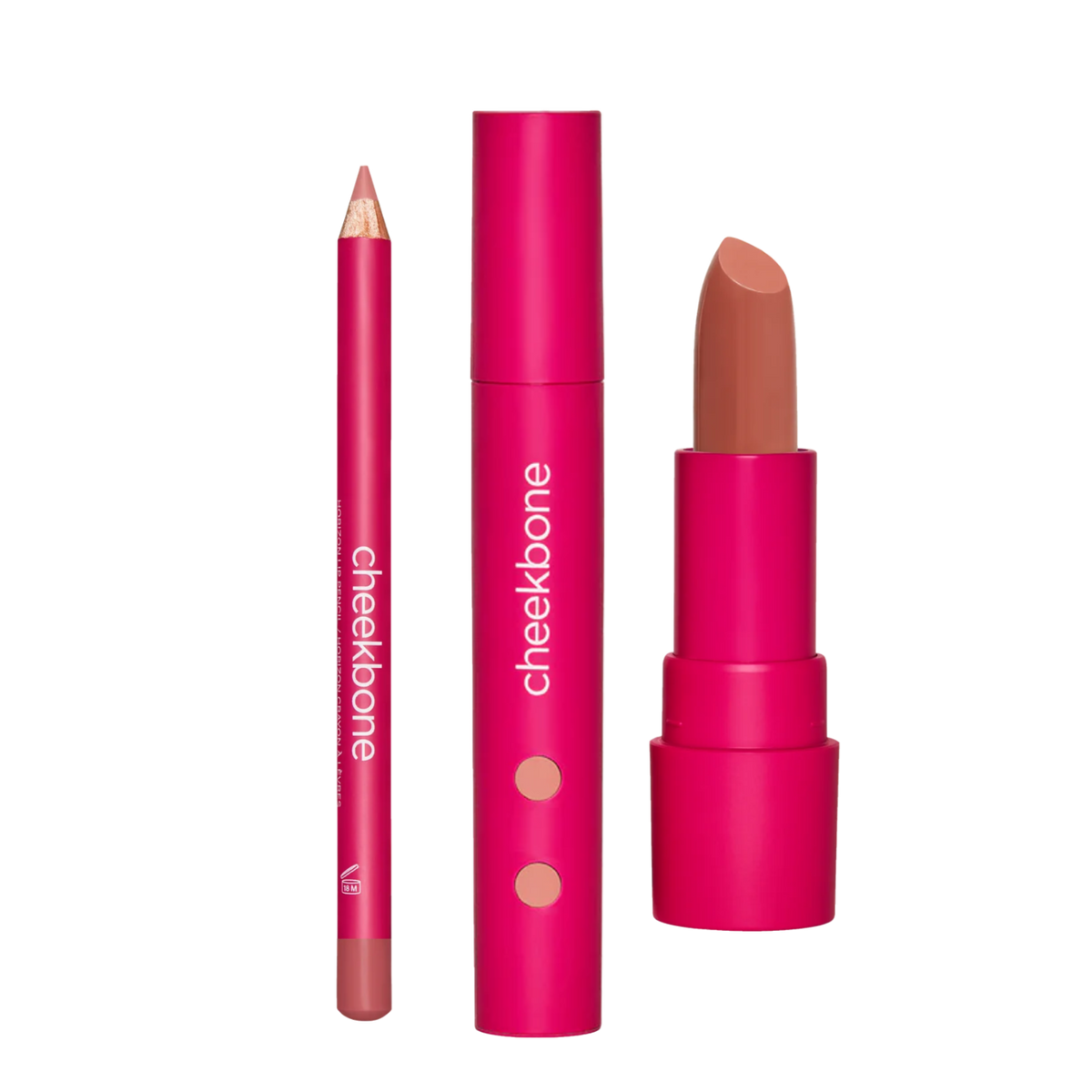 Cheekbone Beauty Limited Edition "Demure" Lip 套裝 by Michaella Montana｜日常生活及個人護理 | 海外代購-彩妝用品-FIT MART 香港智能健康及運動生活用品專門店：筋膜槍、瑜伽輔助工具、智能健身設備