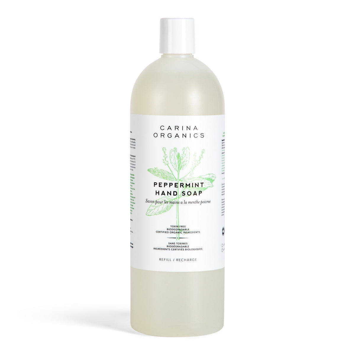 【日常健康生活】Carina Organics 薄荷 Leaf 洗手液 | 海外代購-洗手及潔膚用品-FIT MART 香港智能健康及運動生活用品專門店：筋膜槍、瑜伽輔助工具、智能健身設備