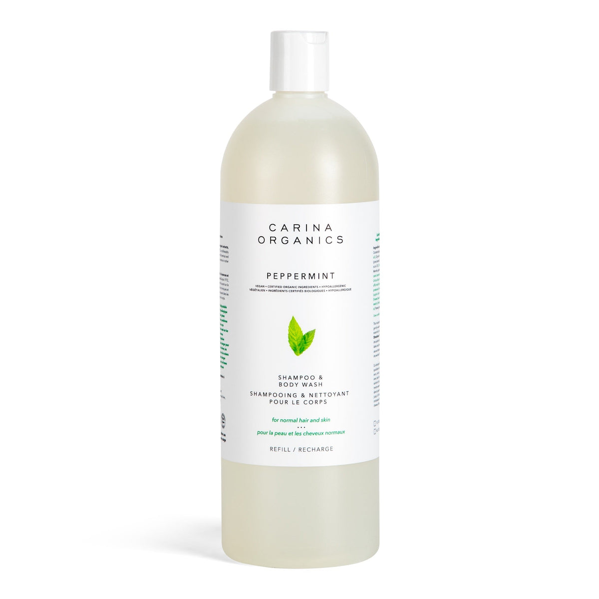 【日常健康生活】Carina Organics 薄荷 洗頭沐浴露 | 海外代購-洗頭及沐浴護理-FIT MART 香港智能健康及運動生活用品專門店：筋膜槍、瑜伽輔助工具、智能健身設備