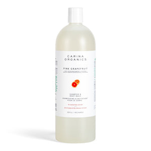 【日常健康生活】Carina Organics 粉紅西柚 洗頭沐浴露 | 海外代購-洗頭及沐浴護理-FIT MART 香港智能健康及運動生活用品專門店：筋膜槍、瑜伽輔助工具、智能健身設備