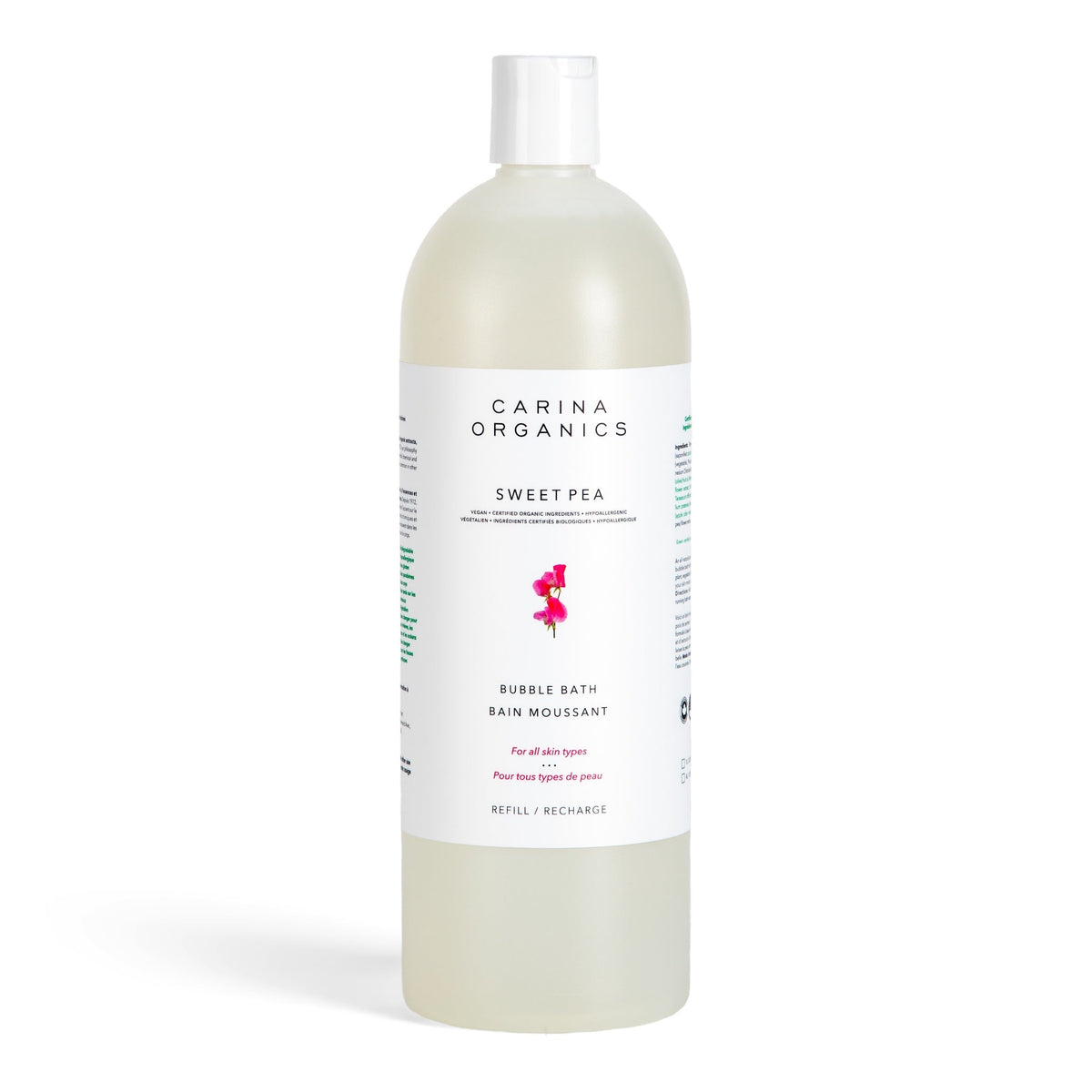 【日常健康生活】Carina Organics 香豌豆 泡泡浴液 | 海外代購-沐浴用品-FIT MART 香港智能健康及運動生活用品專門店：筋膜槍、瑜伽輔助工具、智能健身設備