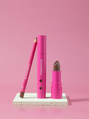 Cheekbone Beauty Brown Lip 套裝｜日常生活及個人護理 | 海外代購-彩妝用品-FIT MART 香港智能健康及運動生活用品專門店：筋膜槍、瑜伽輔助工具、智能健身設備