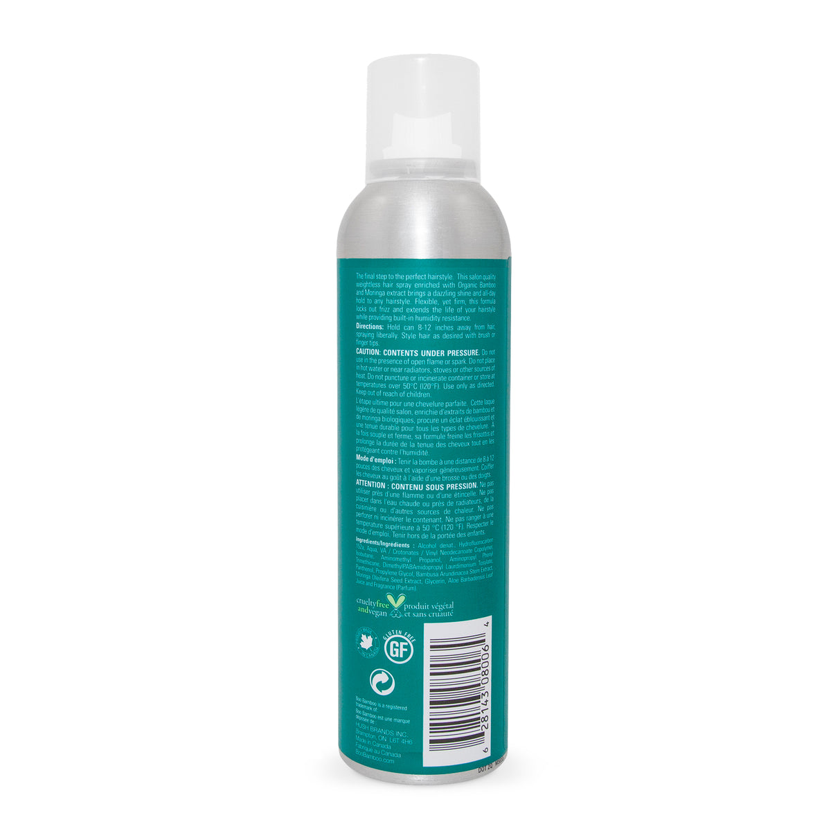 【日常健康生活】Hush Brands Boo 竹纖維 Anti｜Humidity 定型噴霧｜300ml | 海外代購-頭髮造型-FIT MART 香港智能健康及運動生活用品專門店：筋膜槍、瑜伽輔助工具、智能健身設備