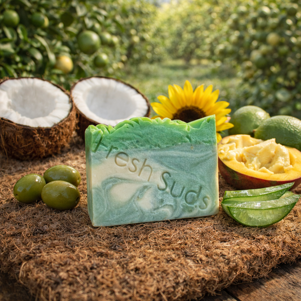 Fresh Suds Soapery Limonada de Coco 手工皂｜戶外運動及日常生活 | 海外代購-手工皂-FIT MART 香港智能健康及運動生活用品專門店：筋膜槍、瑜伽輔助工具、智能健身設備