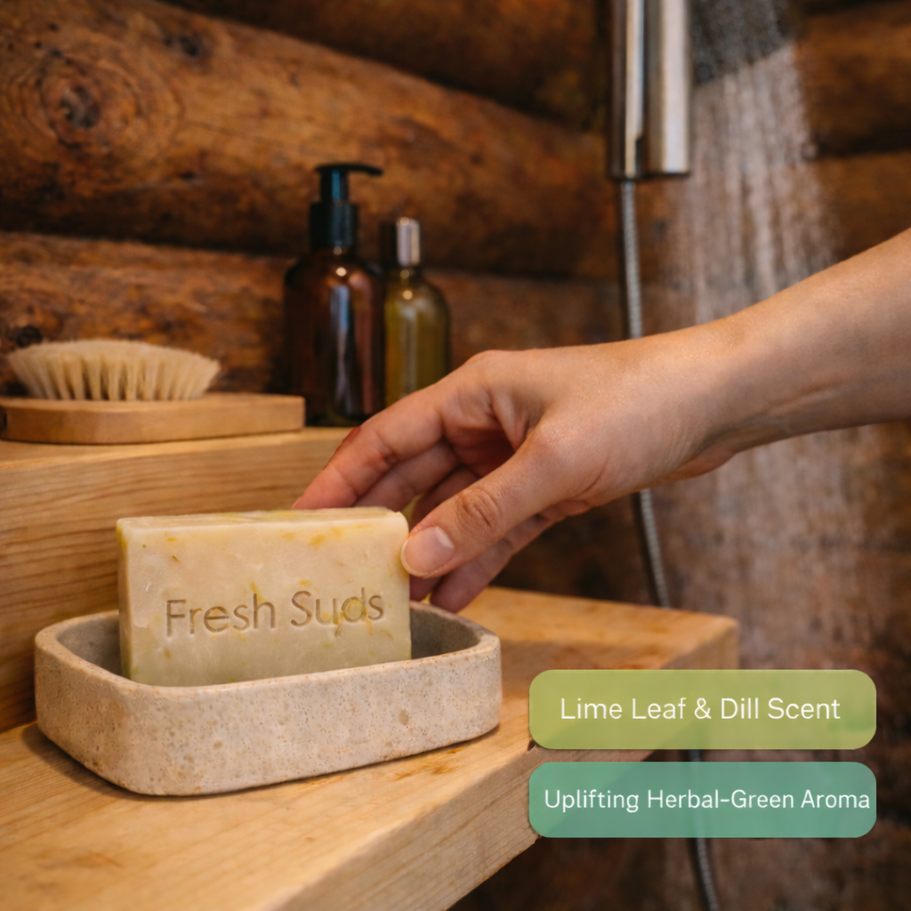 Fresh Suds Soapery 金盞花 Soap for 敏感肌款｜Serenity Bar｜戶外運動及日常生活 | 海外代購-手工皂-FIT MART 香港智能健康及運動生活用品專門店：筋膜槍、瑜伽輔助工具、智能健身設備