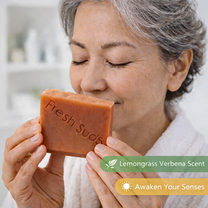 Fresh Suds Soapery 檸檬 Squared 手工皂｜戶外運動及日常生活 | 海外代購-手工皂-FIT MART 香港智能健康及運動生活用品專門店：筋膜槍、瑜伽輔助工具、智能健身設備