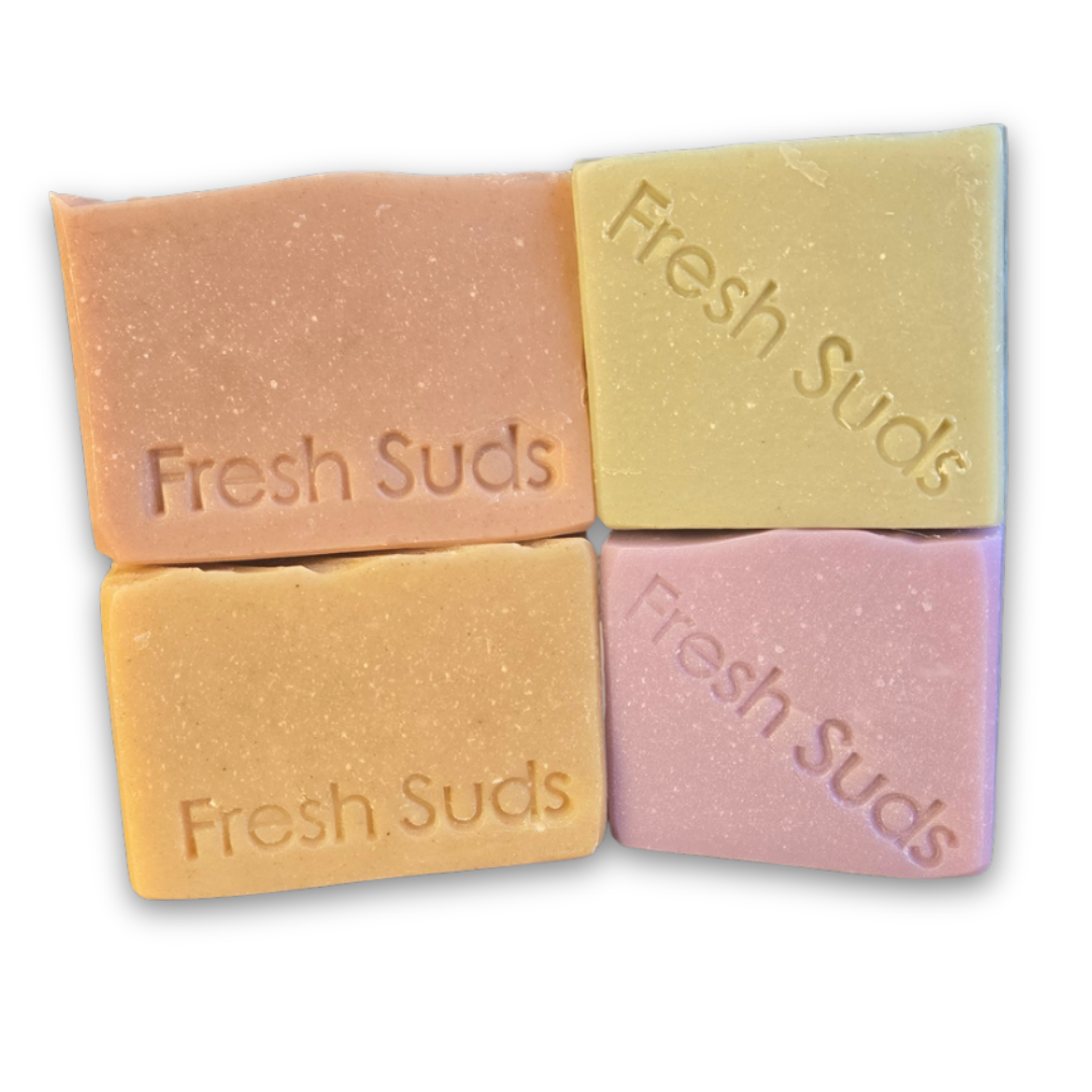 Fresh Suds Soapery Herbal 手工皂套裝｜Self｜Care Ritual (四件裝)｜戶外運動及日常生活 | 海外代購-手工皂套裝-FIT MART 香港智能健康及運動生活用品專門店：筋膜槍、瑜伽輔助工具、智能健身設備