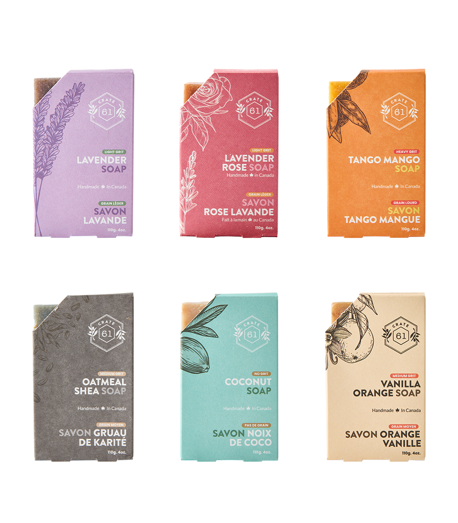 Crate 61 Organics For Her 手工皂 套裝｜日常生活及個人護理 | 海外代購-手工皂-FIT MART 香港智能健康及運動生活用品專門店：筋膜槍、瑜伽輔助工具、智能健身設備