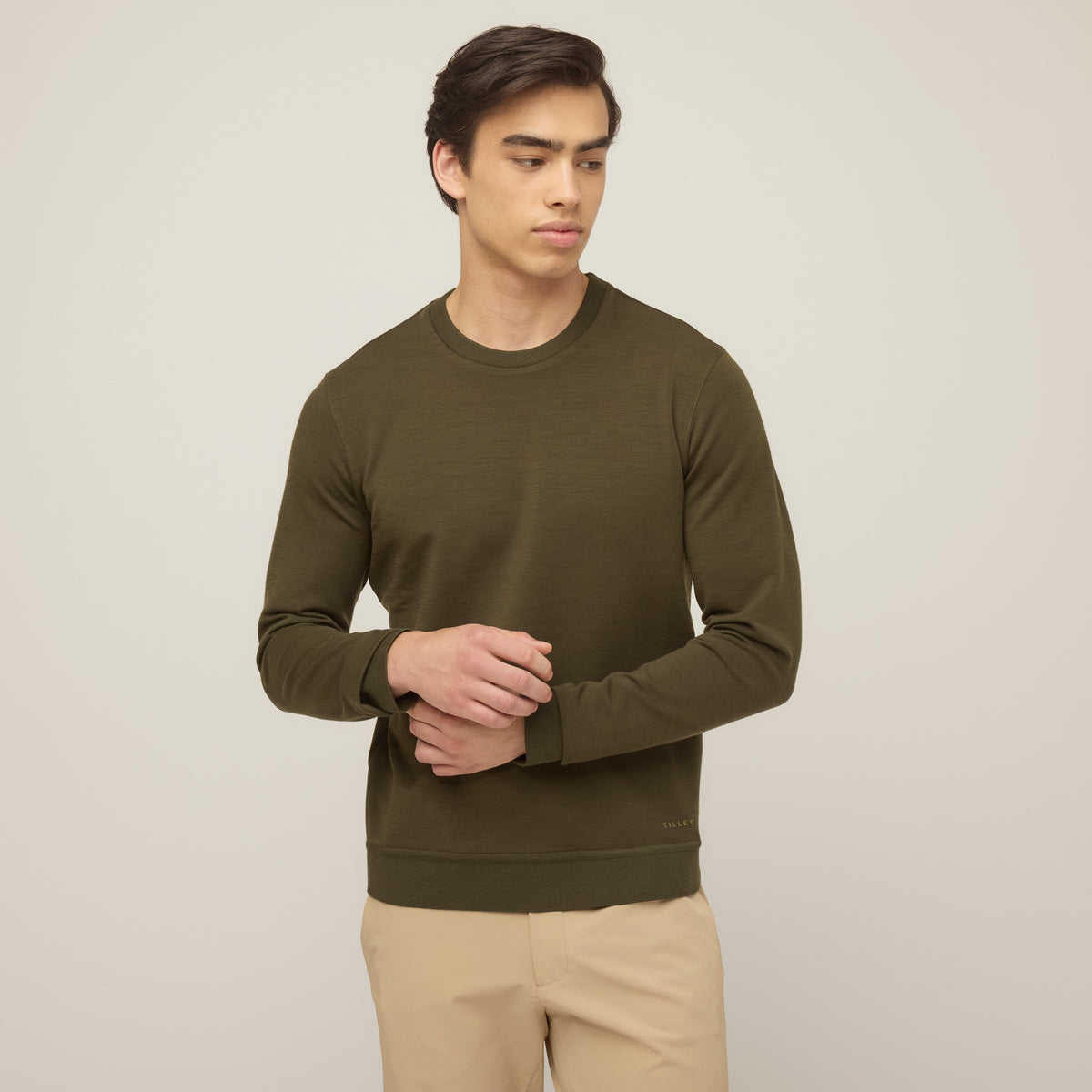 Tilley 美麗諾羊毛 圓領 衛衣｜戶外運動及日常生活 | 海外代購-戶外服飾-FIT MART 香港智能健康及運動生活用品專門店：筋膜槍、瑜伽輔助工具、智能健身設備