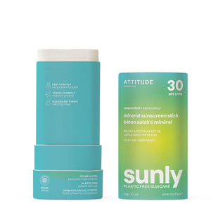 【健康生活精選】ATTITUDE 礦物 Sunscreen Stick｜SPF 30 | 海外代購-防曬及曬後護理-FIT MART 香港智能健康及運動生活用品專門店：筋膜槍、瑜伽輔助工具、智能健身設備