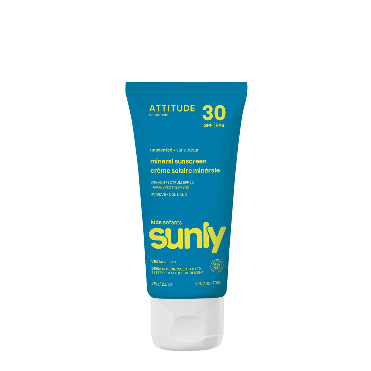 【健康生活精選】ATTITUDE 兒童防曬｜SPF 30 | 海外代購-母嬰護理-FIT MART 香港智能健康及運動生活用品專門店：筋膜槍、瑜伽輔助工具、智能健身設備