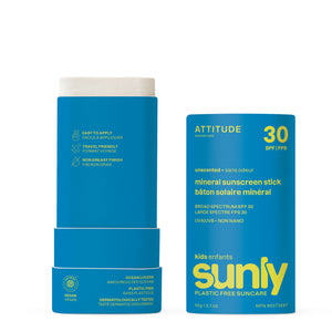 【健康生活精選】ATTITUDE 兒童防曬 Stick｜SPF 30 | 海外代購-母嬰護理-FIT MART 香港智能健康及運動生活用品專門店：筋膜槍、瑜伽輔助工具、智能健身設備