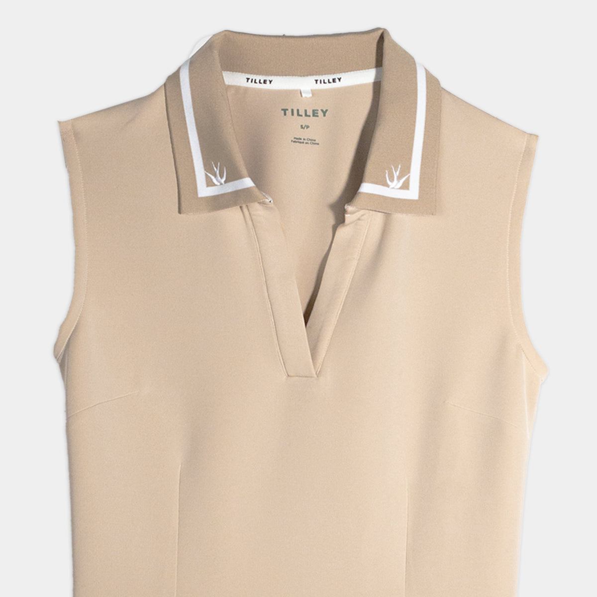 Tilley Contrast Collar Ruffle 連身裙｜戶外運動及日常生活 | 海外代購-旅行服飾-FIT MART 香港智能健康及運動生活用品專門店：筋膜槍、瑜伽輔助工具、智能健身設備