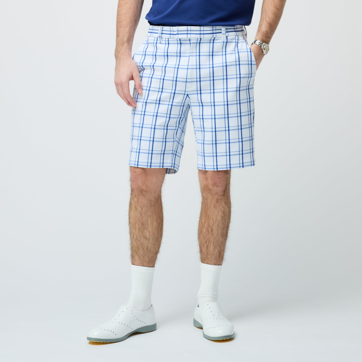 Tilley Match Point Check 短褲｜戶外運動及日常生活 | 海外代購-戶外服飾-FIT MART 香港智能健康及運動生活用品專門店：筋膜槍、瑜伽輔助工具、智能健身設備