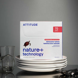 【健康生活精選】ATTITUDE Dishwasher Pods｜家用清潔產品 | 海外代購-家用清潔產品-FIT MART 香港智能健康及運動生活用品專門店：筋膜槍、瑜伽輔助工具、智能健身設備
