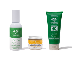 【日常健康生活】Birch Babe Skinimalist｜3 Step Skincare 套裝 | 海外代購-面部護理套裝-FIT MART 香港智能健康及運動生活用品專門店：筋膜槍、瑜伽輔助工具、智能健身設備
