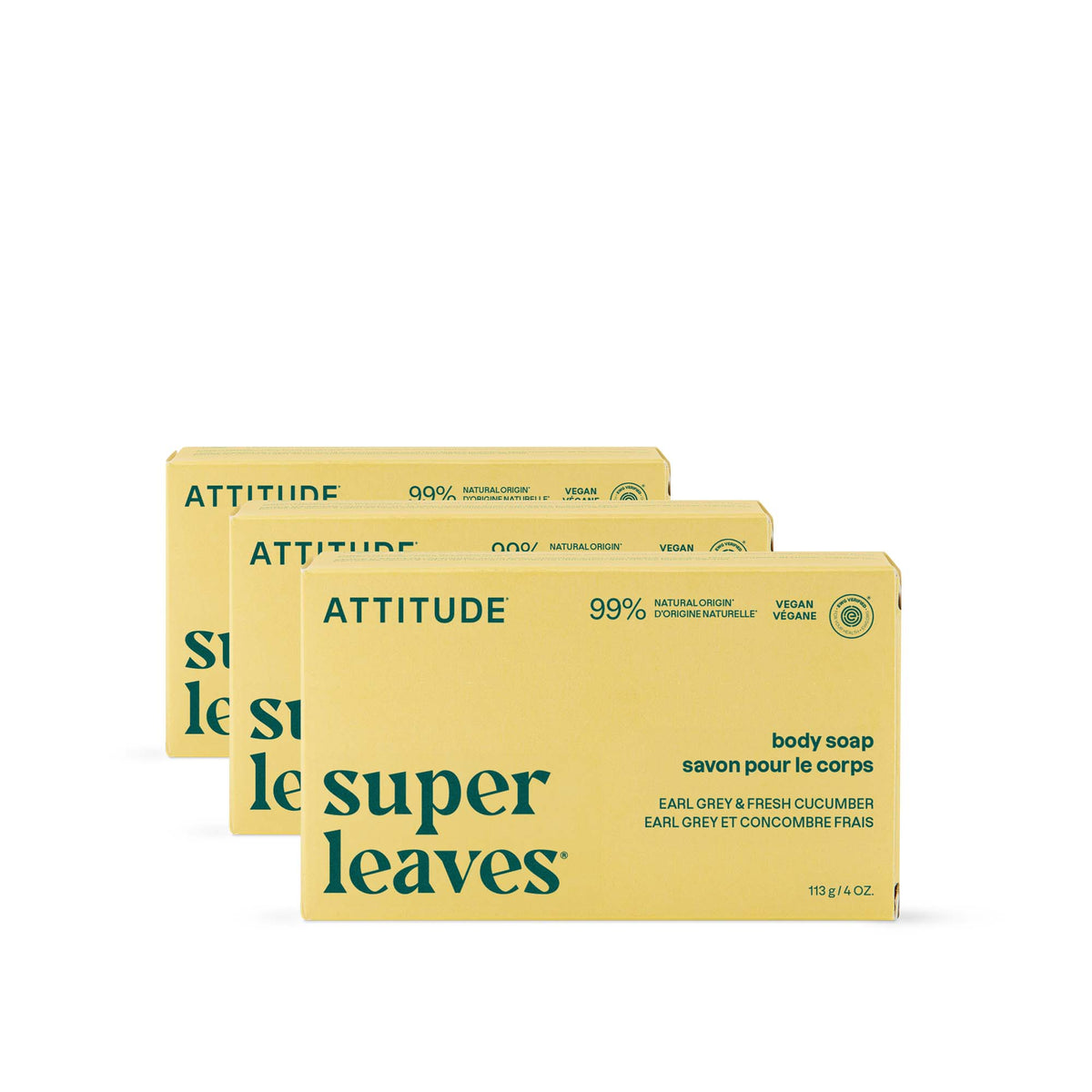 【健康生活精選】ATTITUDE 潔膚皂 3｜Pack｜Bar | 海外代購-沐浴用品-FIT MART 香港智能健康及運動生活用品專門店：筋膜槍、瑜伽輔助工具、智能健身設備