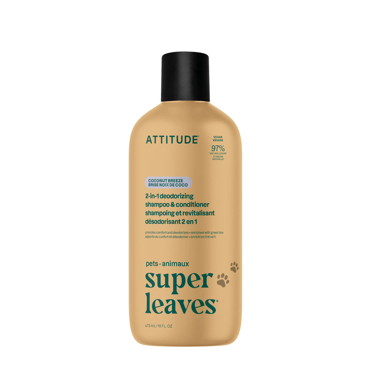 【健康生活精選】ATTITUDE 2｜in｜1 寵物洗毛液 & 護髮素｜Deodorizing | 海外代購-寵物清潔護理-FIT MART 香港智能健康及運動生活用品專門店：筋膜槍、瑜伽輔助工具、智能健身設備