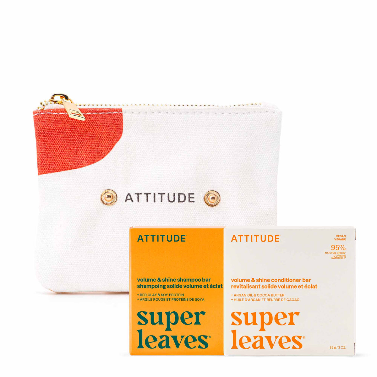 【健康生活精選】ATTITUDE Volumizing Hair 雙件裝｜Bar | 海外代購-頭髮護理-FIT MART 香港智能健康及運動生活用品專門店：筋膜槍、瑜伽輔助工具、智能健身設備