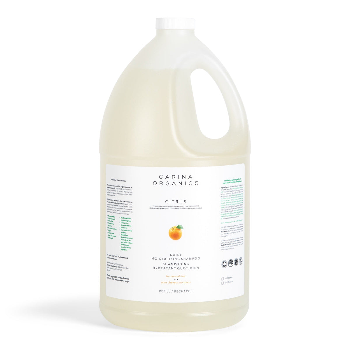 【日常健康生活】Carina Organics 柑橘 日常保濕 洗頭水 | 海外代購-頭髮護理-FIT MART 香港智能健康及運動生活用品專門店：筋膜槍、瑜伽輔助工具、智能健身設備
