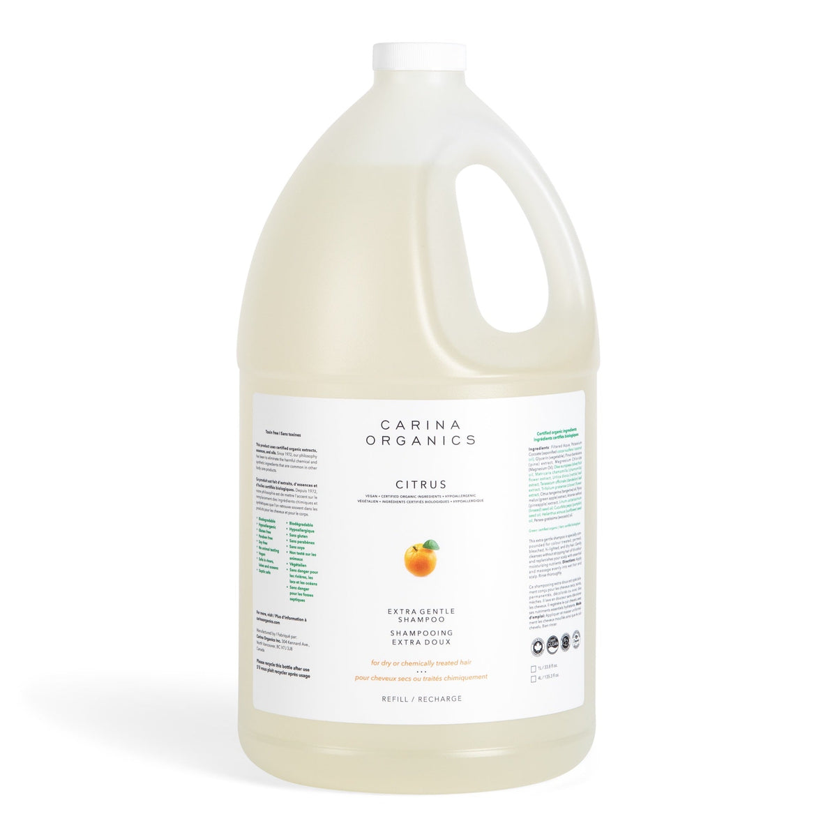 【日常健康生活】Carina Organics 柑橘 特別溫和 洗頭水 | 海外代購-頭髮護理-FIT MART 香港智能健康及運動生活用品專門店：筋膜槍、瑜伽輔助工具、智能健身設備
