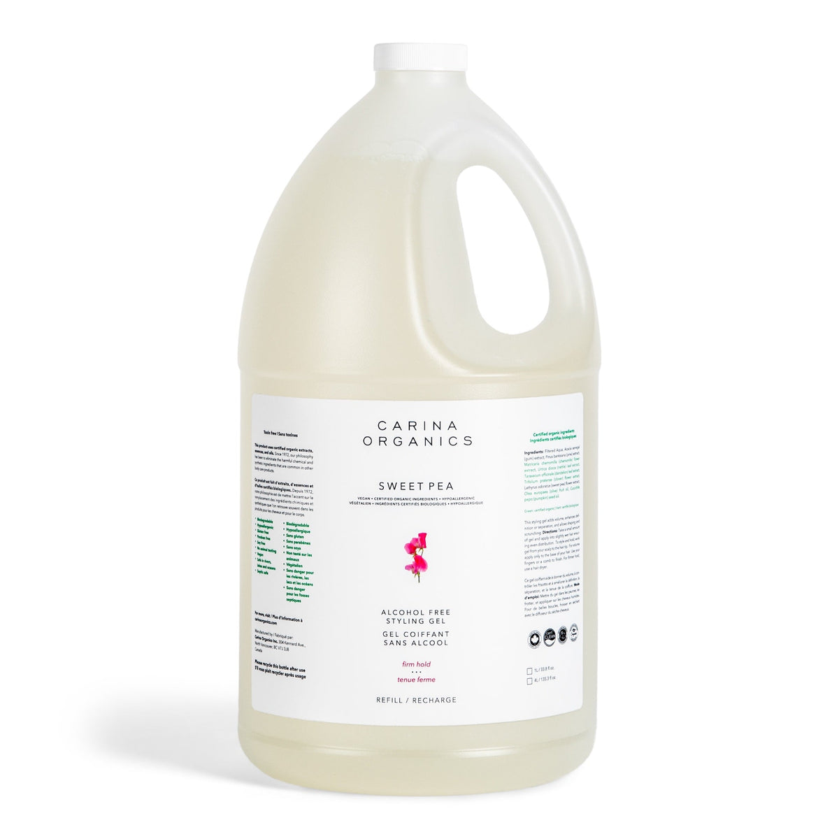 【日常健康生活】Carina Organics 香豌豆 無酒精 造型啫喱 | 海外代購-頭髮造型-FIT MART 香港智能健康及運動生活用品專門店：筋膜槍、瑜伽輔助工具、智能健身設備