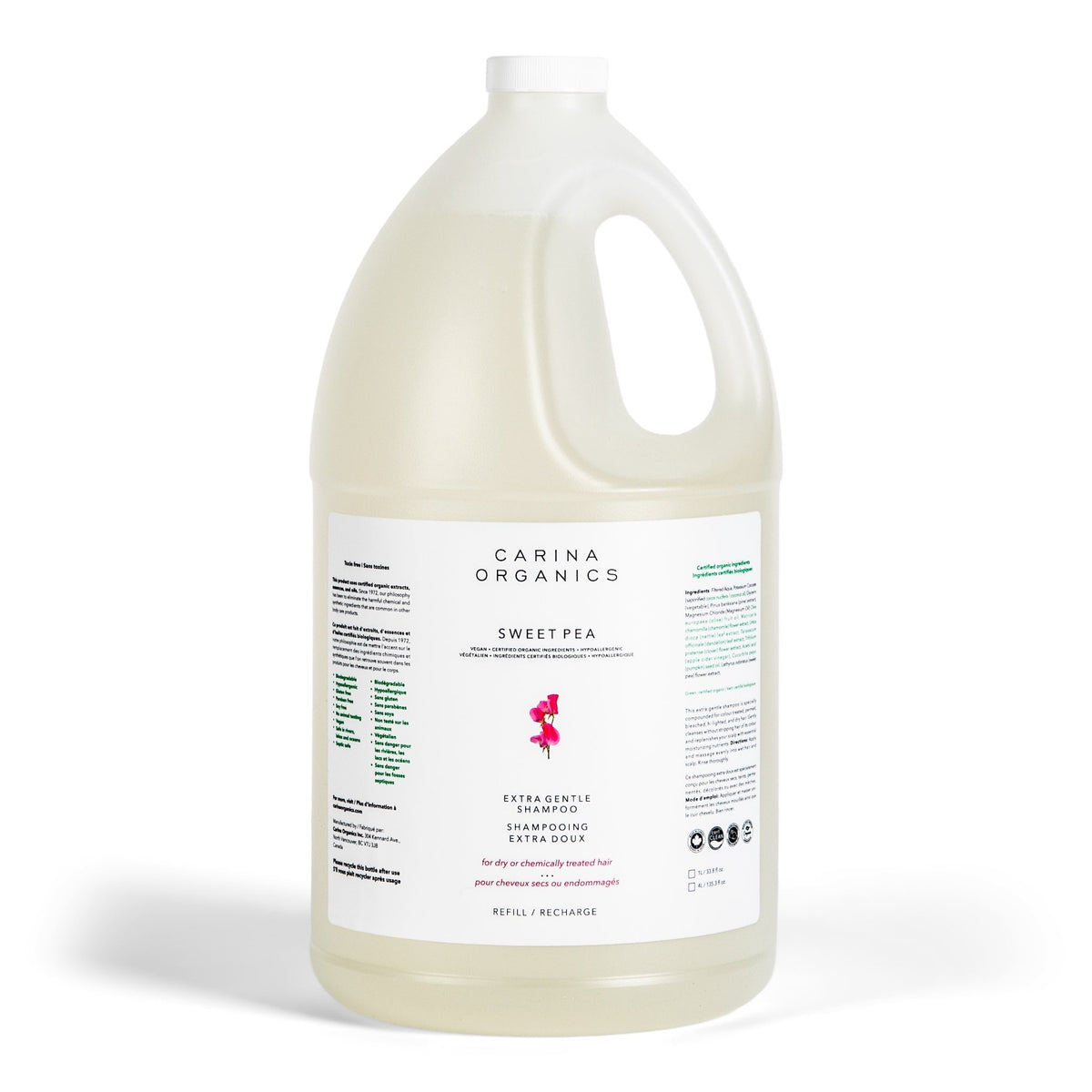 【日常健康生活】Carina Organics 香豌豆 特別溫和 洗頭水 | 海外代購-頭髮護理-FIT MART 香港智能健康及運動生活用品專門店：筋膜槍、瑜伽輔助工具、智能健身設備