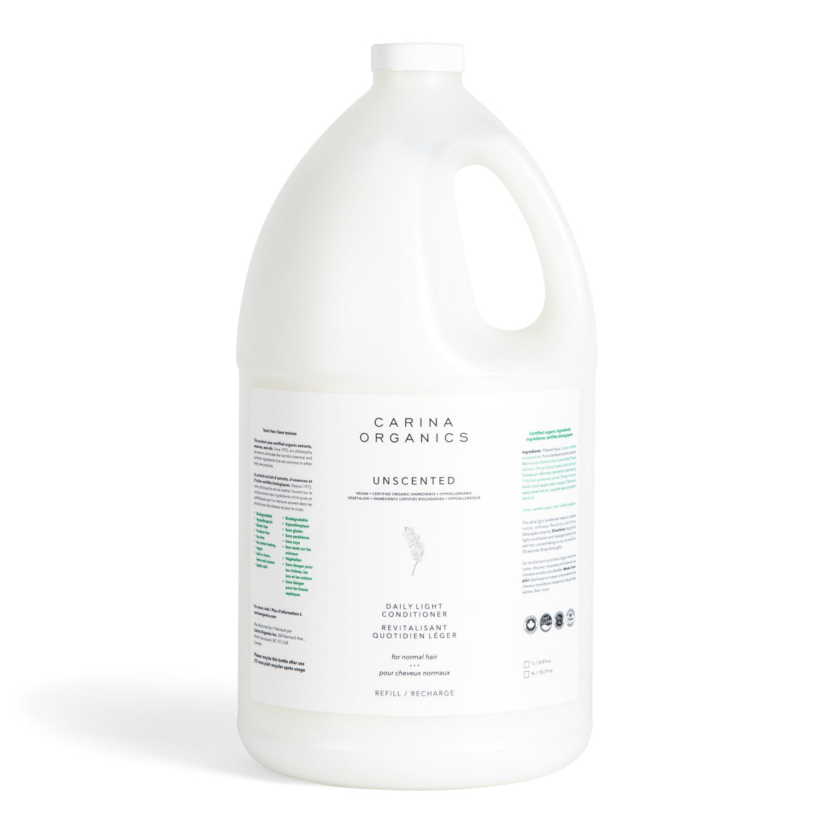 【日常健康生活】Carina Organics 無香 日常輕盈 護髮素 | 海外代購-頭髮護理-FIT MART 香港智能健康及運動生活用品專門店：筋膜槍、瑜伽輔助工具、智能健身設備