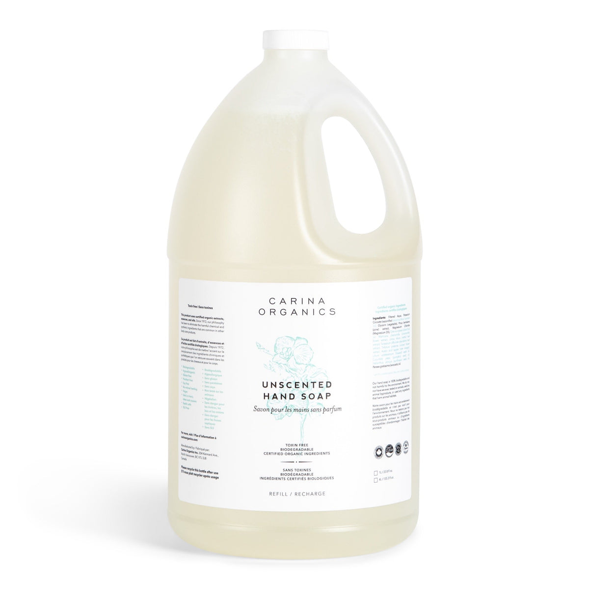 【日常健康生活】Carina Organics 無香 洗手液 | 海外代購-洗手及潔膚用品-FIT MART 香港智能健康及運動生活用品專門店：筋膜槍、瑜伽輔助工具、智能健身設備