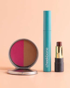 Cheekbone Beauty Ready In Minutes Makeup 三件套裝 套裝｜日常生活及個人護理 | 海外代購-彩妝用品-FIT MART 香港智能健康及運動生活用品專門店：筋膜槍、瑜伽輔助工具、智能健身設備