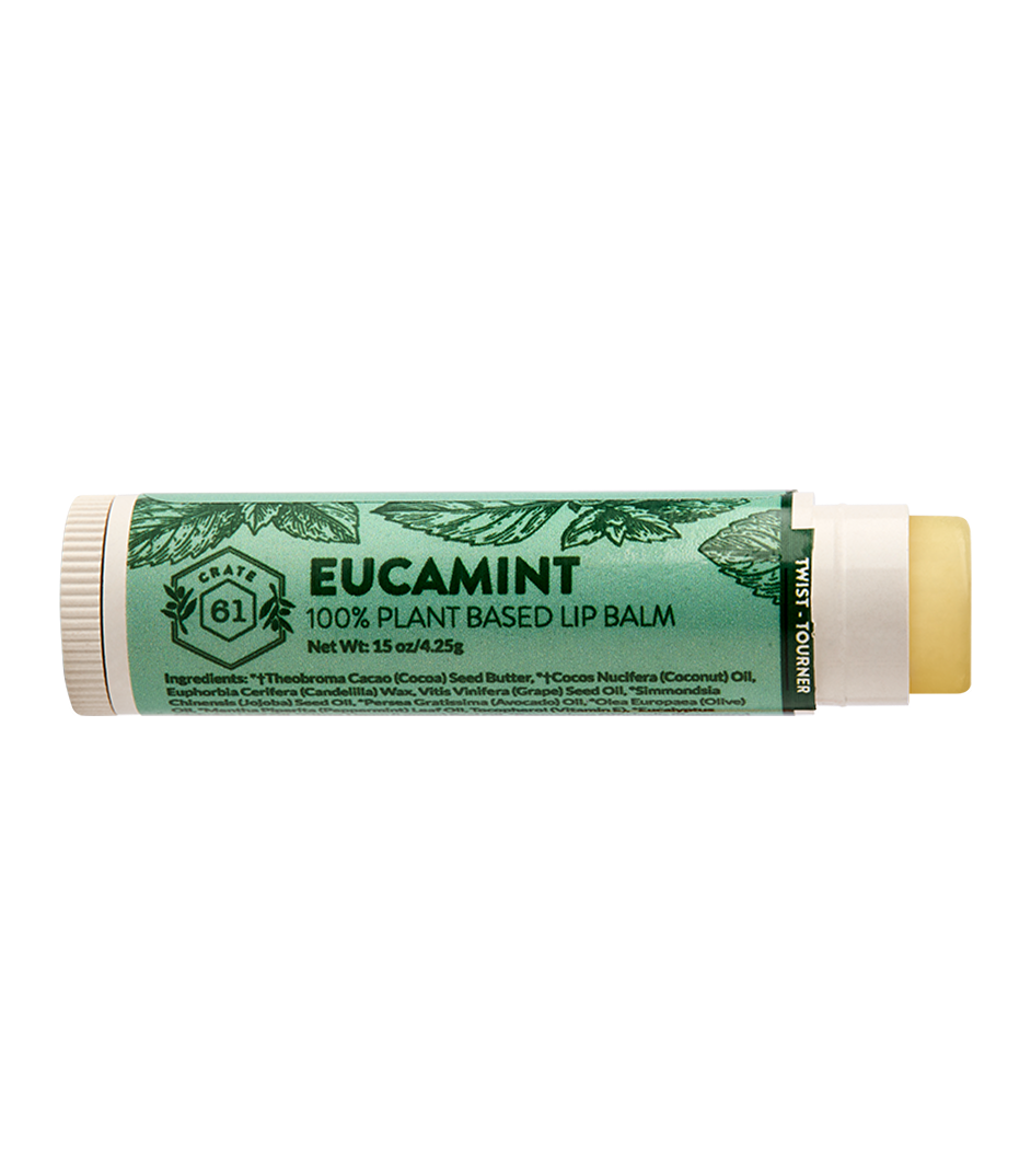 Crate 61 Organics Eucamint 潤唇膏｜日常生活及個人護理 | 海外代購-潤唇膏-FIT MART 香港智能健康及運動生活用品專門店：筋膜槍、瑜伽輔助工具、智能健身設備