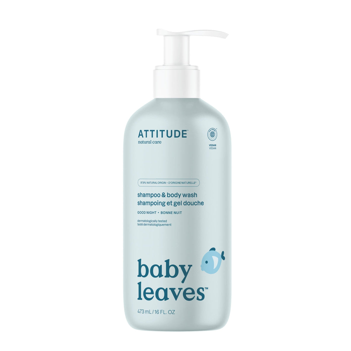 【健康生活精選】ATTITUDE 嬰兒二合一洗頭沐浴露 | 海外代購-母嬰護理-FIT MART 香港智能健康及運動生活用品專門店：筋膜槍、瑜伽輔助工具、智能健身設備