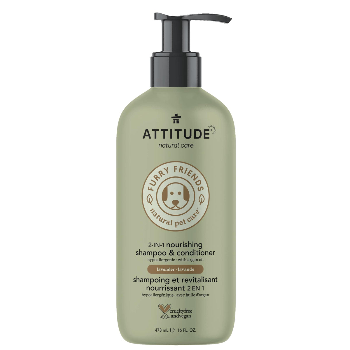 【健康生活精選】ATTITUDE 2｜in｜1 寵物洗毛液 & 護髮素｜Nourishing | 海外代購-寵物清潔護理-FIT MART 香港智能健康及運動生活用品專門店：筋膜槍、瑜伽輔助工具、智能健身設備