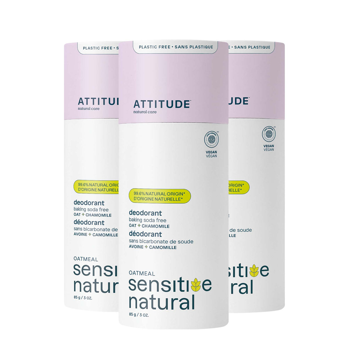 【健康生活精選】ATTITUDE 體香膏｜Plastic｜Free Stick 敏感肌 | 海外代購-身體護理-FIT MART 香港智能健康及運動生活用品專門店：筋膜槍、瑜伽輔助工具、智能健身設備