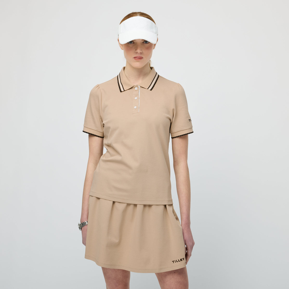 Tilley Preppy Pique Puff Sleeve Polo 恤｜戶外運動及日常生活 | 海外代購-戶外服飾-FIT MART 香港智能健康及運動生活用品專門店：筋膜槍、瑜伽輔助工具、智能健身設備