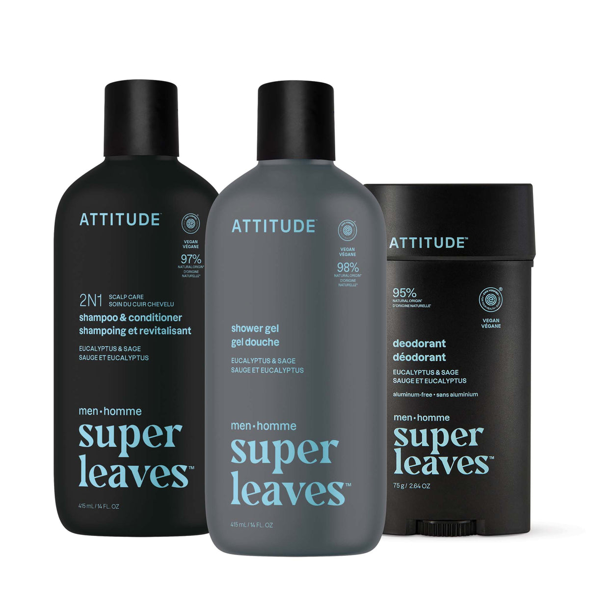 【健康生活精選】ATTITUDE Men Hair & Body Care Kit｜頭髮護理 | 海外代購-頭髮護理-FIT MART 香港智能健康及運動生活用品專門店：筋膜槍、瑜伽輔助工具、智能健身設備