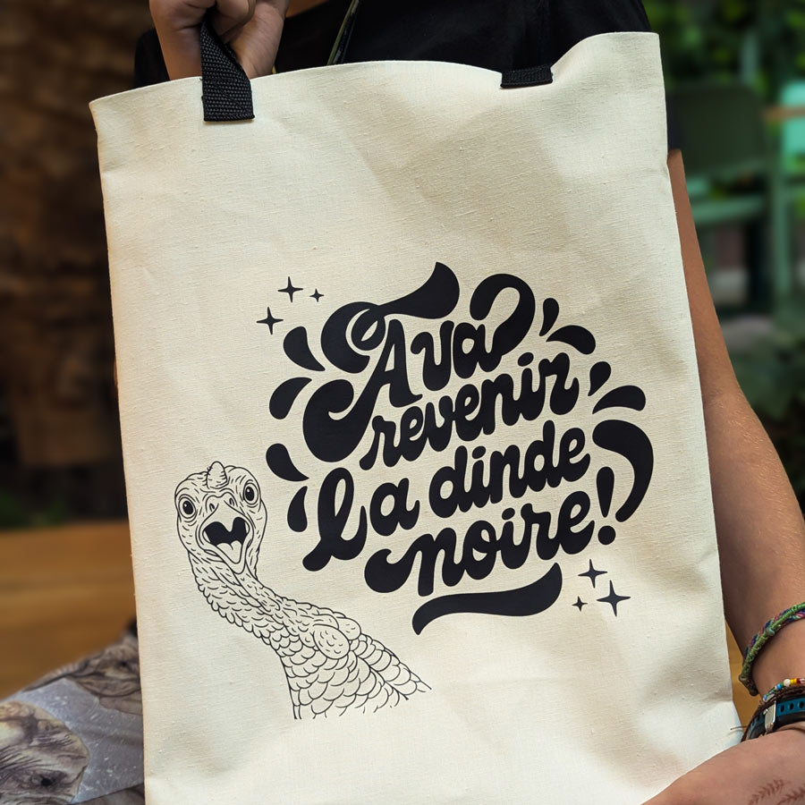 Öko Créations Sacs d’icitte | À Vas Revenir La Dinde Noire! 可重用生活用品｜日常生活及個人護理 | 海外代購-可重用個人及生活用品-FIT MART 香港智能健康及運動生活用品專門店：筋膜槍、瑜伽輔助工具、智能健身設備